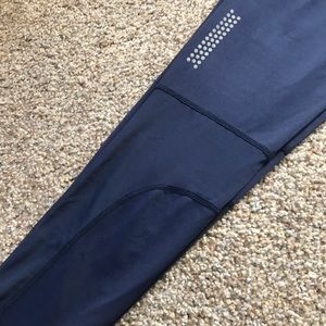 Full Length Navy Wunder Under Lululemon Leggings